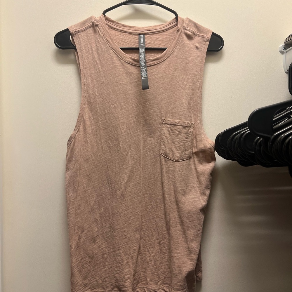 Vuori Dusty Pink Tank Top